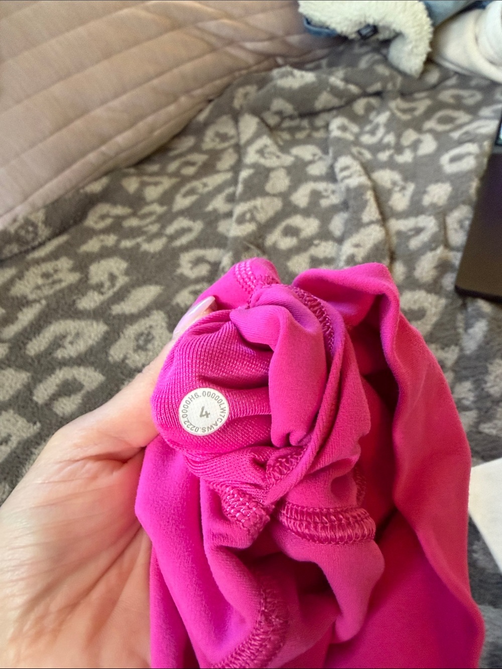 lululemon athletica Hot Pink High-Rise Bike Shorts - Picture 3 of 3